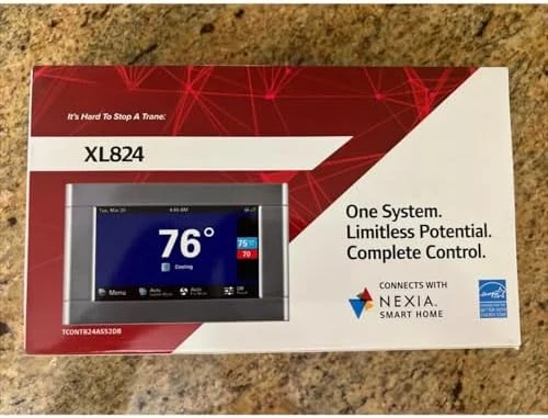 Wi-Fi Programmable Thermostat with Nexia Home Intelligence — Smart Thermostat, Trane