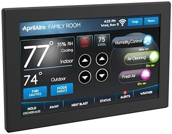 Wi-Fi Programmable Touchscreen Thermostat with IAQ Control — Smart Thermostat, AprilAire