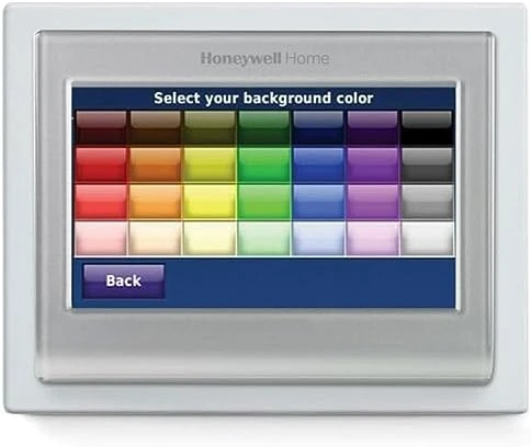 Wi-Fi Smart Color Thermostat + Wall Plate — Smart Thermostat, Honeywell