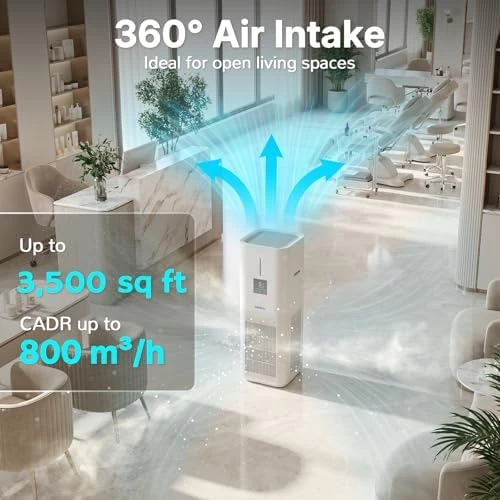 Air Purifier and Humidifier Combo for Large Rooms — Humidifier, AIREAL