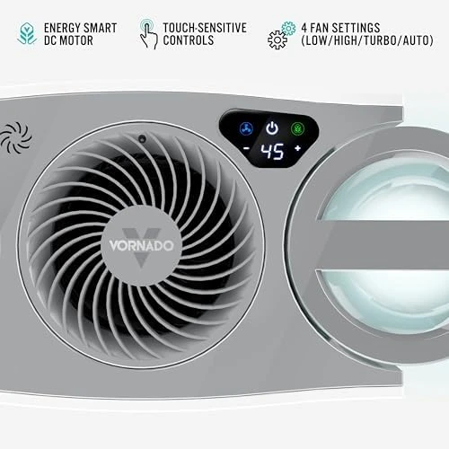Energy Smart Evaporative Humidifier with 2 Gallon Dual Tank Capacity — Humidifier, Vornado