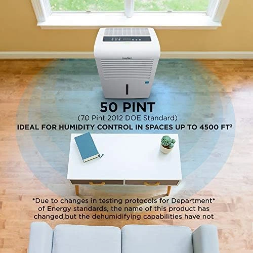 Smart Wi-Fi Dehumidifier with Pump — Dehumidifier, Ivation