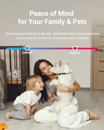 Smart WiFi Temperature Humidity Monitor — Humidifier, Drusine