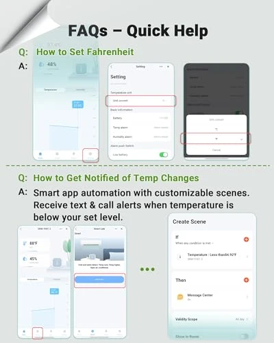Smart WiFi Temperature Humidity Monitor — Humidifier, Drusine