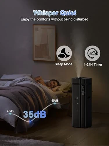 Warm & Cool Mist Humidifier — Humidifier, Zeova