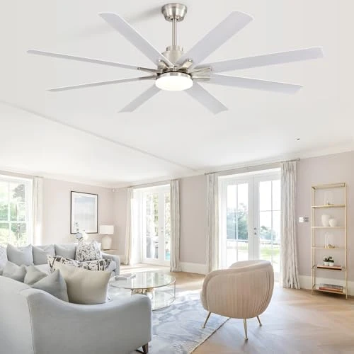 66 Inch Smart Ceiling Fan with Light — Smart Fan, Sofucor