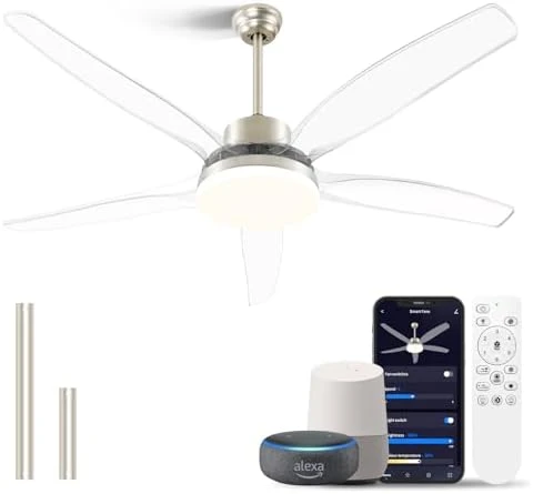 Smart Ceiling Fan with Light — Smart Fan, OKELI