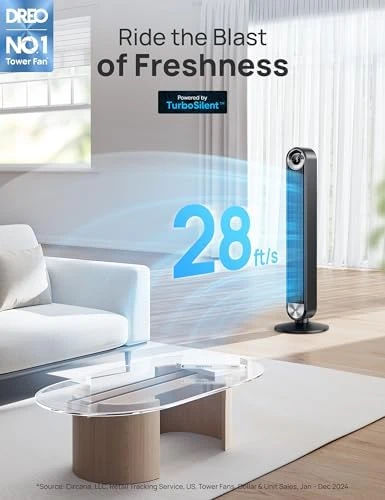 Smart Tower Fan — Smart Fan, Dreo
