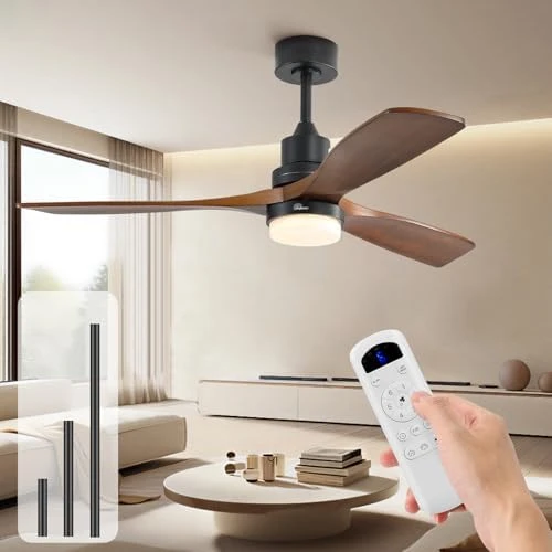 Smart Ceiling Fan no Lights — Smart Fan, Sofucor