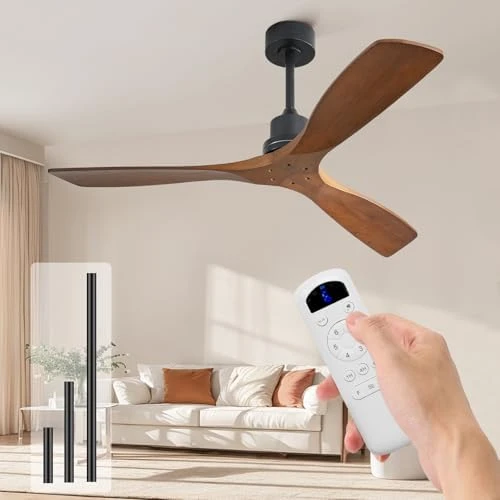 Smart Ceiling Fan no Lights — Smart Fan, Sofucor