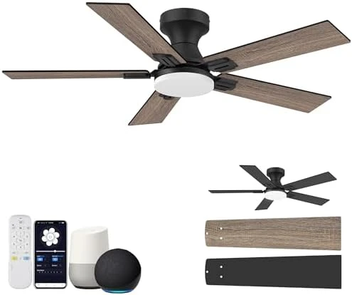 Smart Ceiling Fan with Lights — Smart Fan, Hoenofly