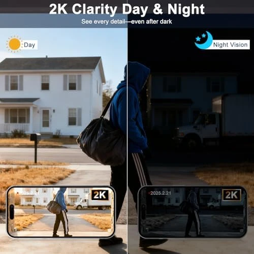 Doorbell Camera Wireless with Chime — Video Doorbell, KAMEP