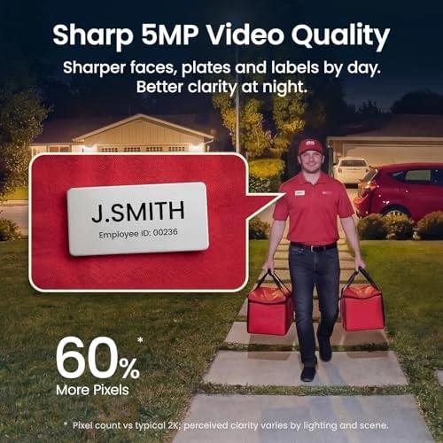Wireless Doorbell Camera with Local Storage — Video Doorbell, AOSU