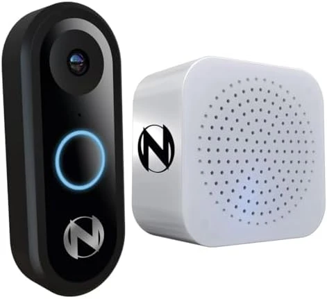 1080p Video Doorbell with Mount and Wireless Chime — Video Doorbell, Night Owl