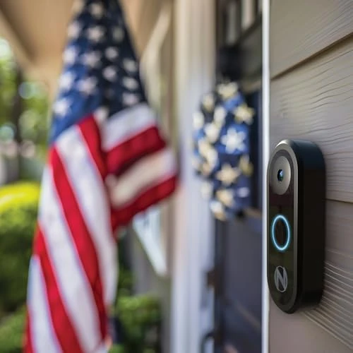 1080p Video Doorbell with Mount and Wireless Chime — Video Doorbell, Night Owl