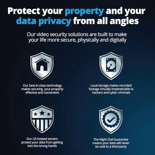 1080p Video Doorbell with Mount and Wireless Chime — Video Doorbell, Night Owl