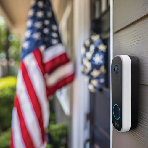 2K Battery Wi-Fi Smart Dual-Powered Video Doorbell — Video Doorbell, Night Owl