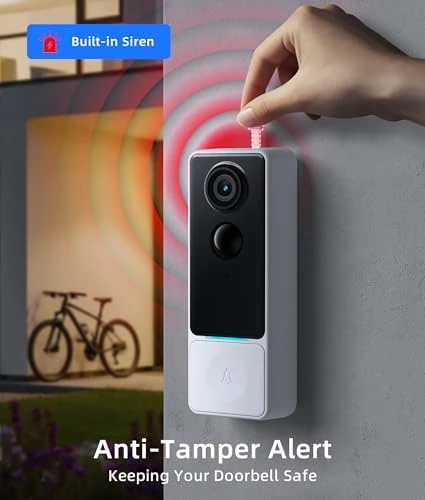 2K HD Wireless Video Doorbell Camera — Video Doorbell, Andyssey