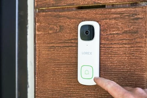 2K Wired WiFi Smart Video Doorbell Camera — Video Doorbell, Lorex