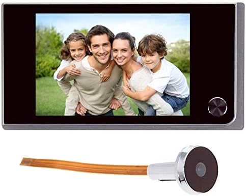 Digital Doorbell LCD Electronic Peephole — Video Doorbell, H-COME