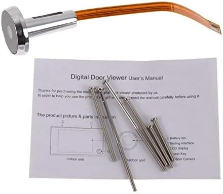 Digital Doorbell LCD Electronic Peephole — Video Doorbell, H-COME