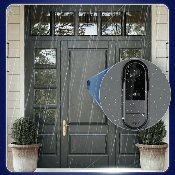 Doorbell Camera Wireless with Wired Screen — Video Doorbell, Winnes
