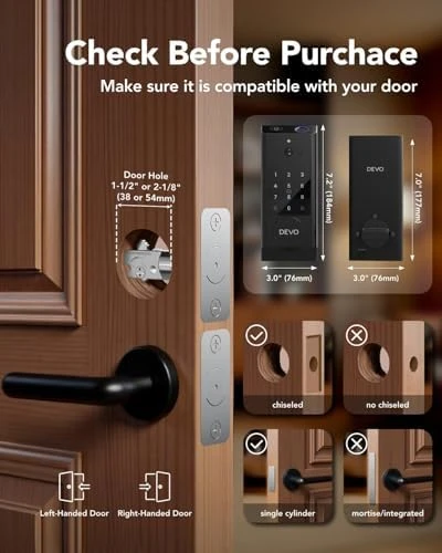 G1 Video Smart Lock with Camera & Doorbell — Smart Lock, Devo