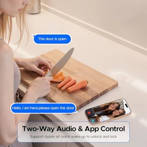 Smart Door Lock with Camera & Doorbell — Smart Lock, Camcamp
