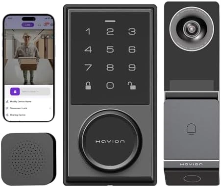 Smart Lock with Camera and Video Doorbell — Smart Lock, Havion