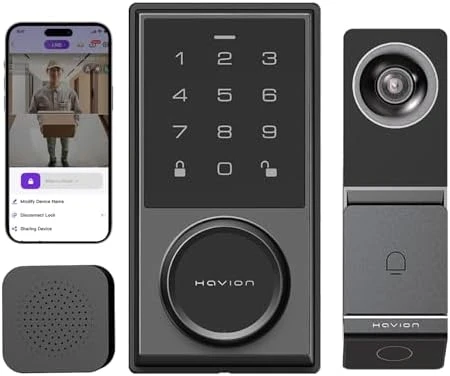 Smart Lock with Camera and Video Doorbell — Smart Lock, Havion