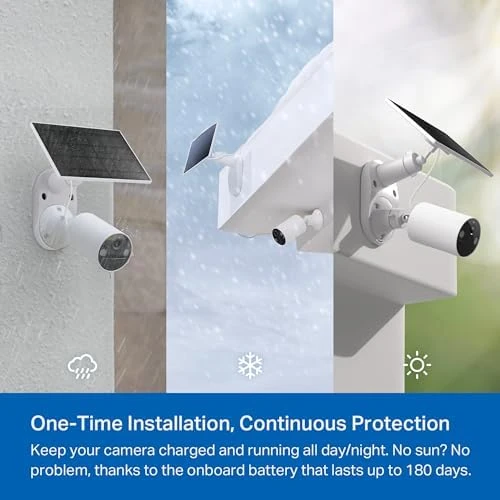 SolarCam 1080p Security Camera Outdoor — Security Camera, Tapo