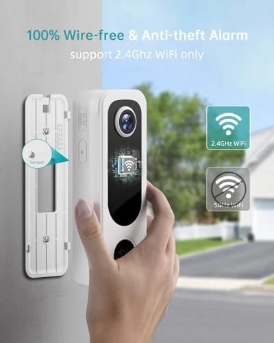 Video Doorbell with Chime — Video Doorbell, ZUMIMALL