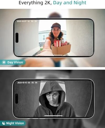 Video Doorbell with Chime — Video Doorbell, ZUMIMALL
