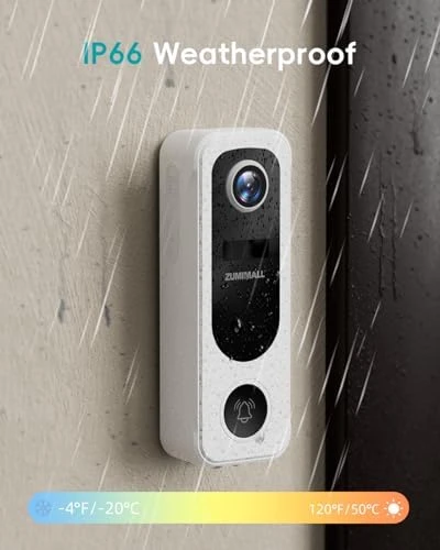 Video Doorbell with Chime — Video Doorbell, ZUMIMALL
