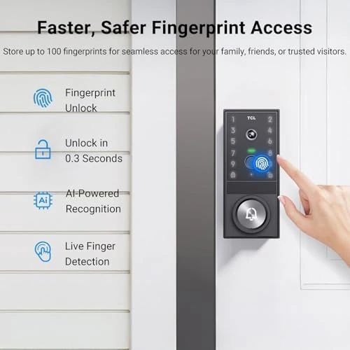 Video Smart Door Lock D1 Max — Smart Lock, TCL