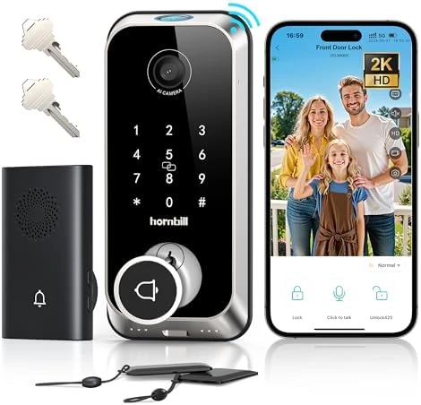 Video Smart Lock with Camera — Smart Lock, hornbill