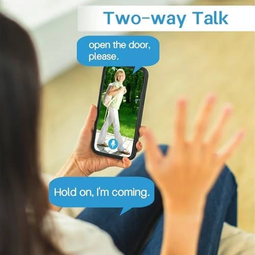 Wireless Video Doorbell Camera with Chime — Video Doorbell, Taishixing