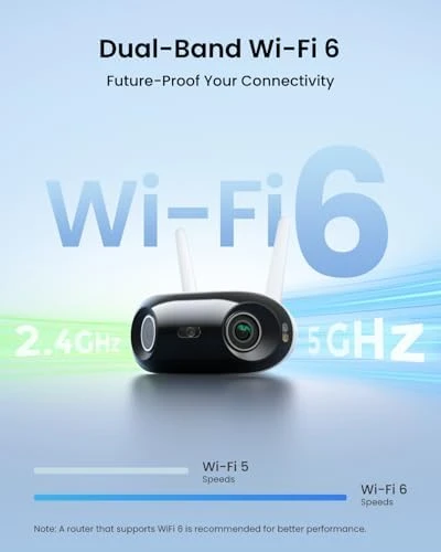 4K 8MP 180° Panoramic Security Camera with Dual-Lens, Wi-Fi 6, Motion Track — Security Camera, Reolink