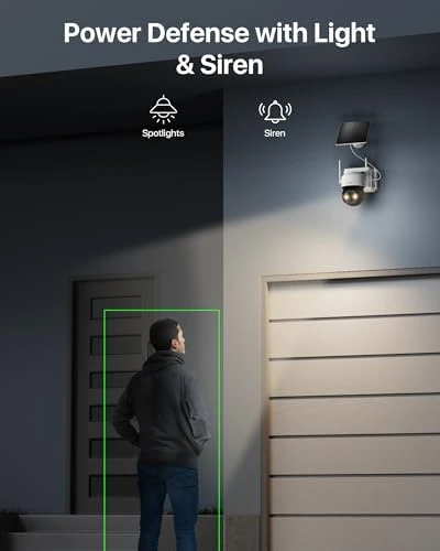 4MP Solar Security Camera — Security Camera, ZOSI