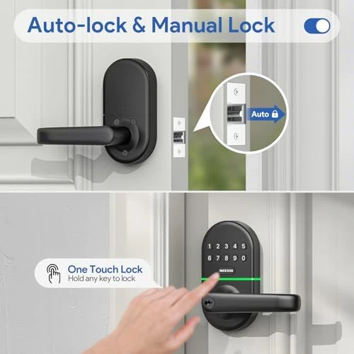 Keypad Door Lock with Handle — Smart Lock, NICE DIGI