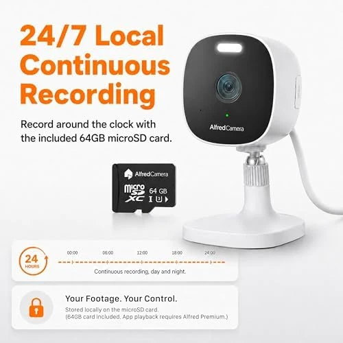 Plus 2 Smart Home Security Camera 2.5K — Security Camera, AlfredCamera