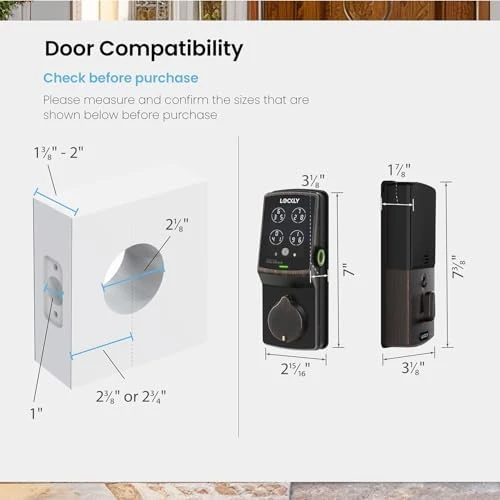 Secure Pro Smart Deadbolt — Smart Lock, Lockly