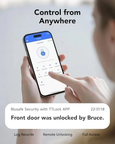Smart Door Lock — Smart Lock, Blusafe