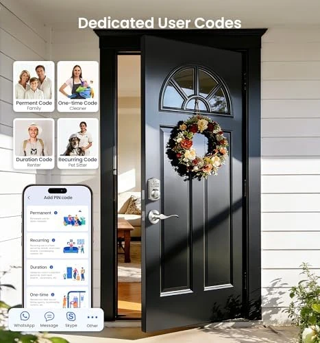 Smart Fingerprint Lock with Handle Set — Smart Lock, Veise