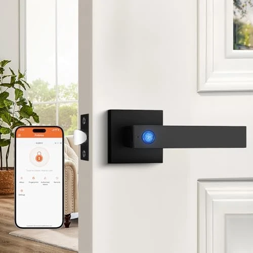 Smart Lock Keyless Entry Door Lock with Handle — Smart Lock, Probrico