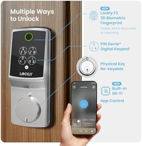 Smart Lock with Built-in Wi-Fi — Smart Lock, Lockly