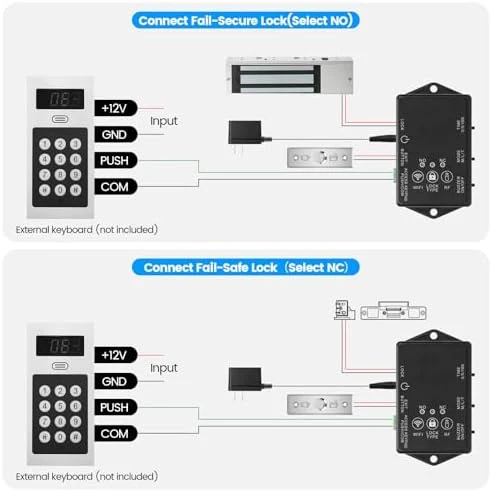 Smart Magnetic Lock Door Kit — Smart Lock, Zuomeng
