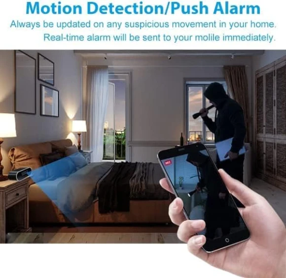 WiFi Camera Clock with Night Vision — Security Camera, braosusner