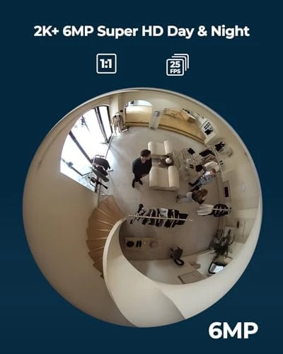 WiFi Security Fisheye Camera — Security Camera, Reolink