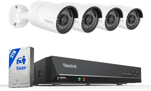 8CH 5MP Security Camera System — Security Camera, Reolink